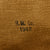 Original U.S. WWII US Marine Corps Marked 50 Round Drum Magazine Pouch For The M1921A Thompson Submachine Gun by R.M. Co - 1942 Dated Original Items