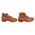 Original U.S. WWI Amazing Pair of M1912 Russet Marching Shoes - 1919 Dated - Size 7 - St. Louis Depot Marked Original Items