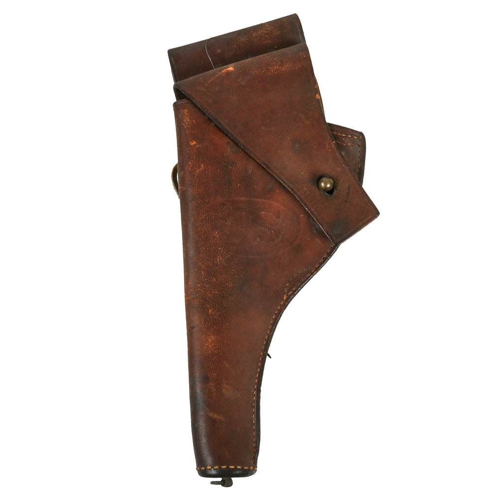 Original U.S. WWI M1909 Holster for Colt / S&W M1917 .45 Revolver by Graton & Knight - Dated 1918 Original Items