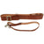 Original German Pre-WWII Army Heer Officers 58mm Tan Leather Open Claw Buckle Belt with Cross Strap Original Items