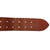 Original German Pre-WWII Army Heer Officers 58mm Tan Leather Open Claw Buckle Belt with Cross Strap Original Items