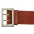 Original German Pre-WWII Army Heer Officers 58mm Tan Leather Open Claw Buckle Belt with Cross Strap Original Items