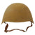 Original WWII Greek Armed Forces M1934/39 Helmet in Correct Wartime Configuration - ΕΛΛΗΝΙΚΟΣ ΣΤΡΑΤΟΣ - Size 53 Original Items