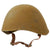 Original WWII Greek Armed Forces M1934/39 Helmet in Correct Wartime Configuration - ΕΛΛΗΝΙΚΟΣ ΣΤΡΑΤΟΣ - Size 53 Original Items