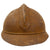 Original Rare French WWI Model 1915 Adrian Helmet Shell with Zouave & Tirailleurs RF Badge and Chinstrap Original Items
