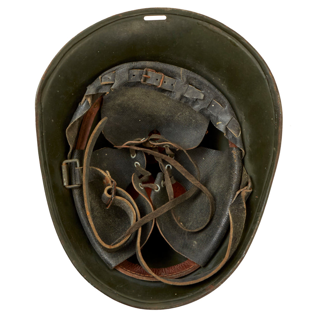 Original Netherlands WWII Dutch M34 Steel Helmet With Badge and Origin ...