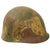 Original U.S. WWII M1 Paratrooper Liner by INLAND with Period Applied Camouflage Scheme Original Items