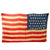 Original U.S. Spanish American War 45 Star Wool National Flag - 66” x 106” Original Items