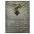 Original German WWII Luftwaffe Named Outstanding Performance Presentation Plaque from Luftgau XI - dated 1942 Original Items