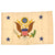 Original U.S. Vietnam War Era Assistant Secretary of the Army Flag with Painted Eagle Seal - Dated 1960 - 18 x 26” Original Items