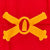 Original U.S. WWII Coastal Artillery Swallowtail Guidon Pennant - 19½ x 29” Original Items