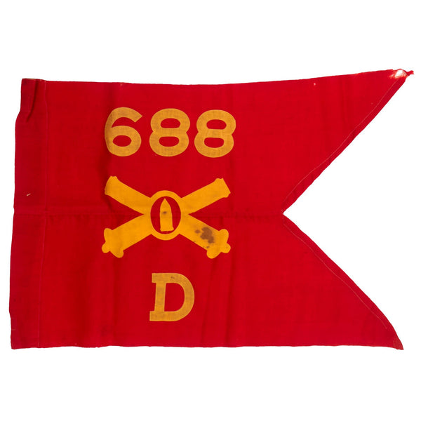 Original U.S. WWII 688th Coastal Artillery Battery D Swallowtail Guido ...