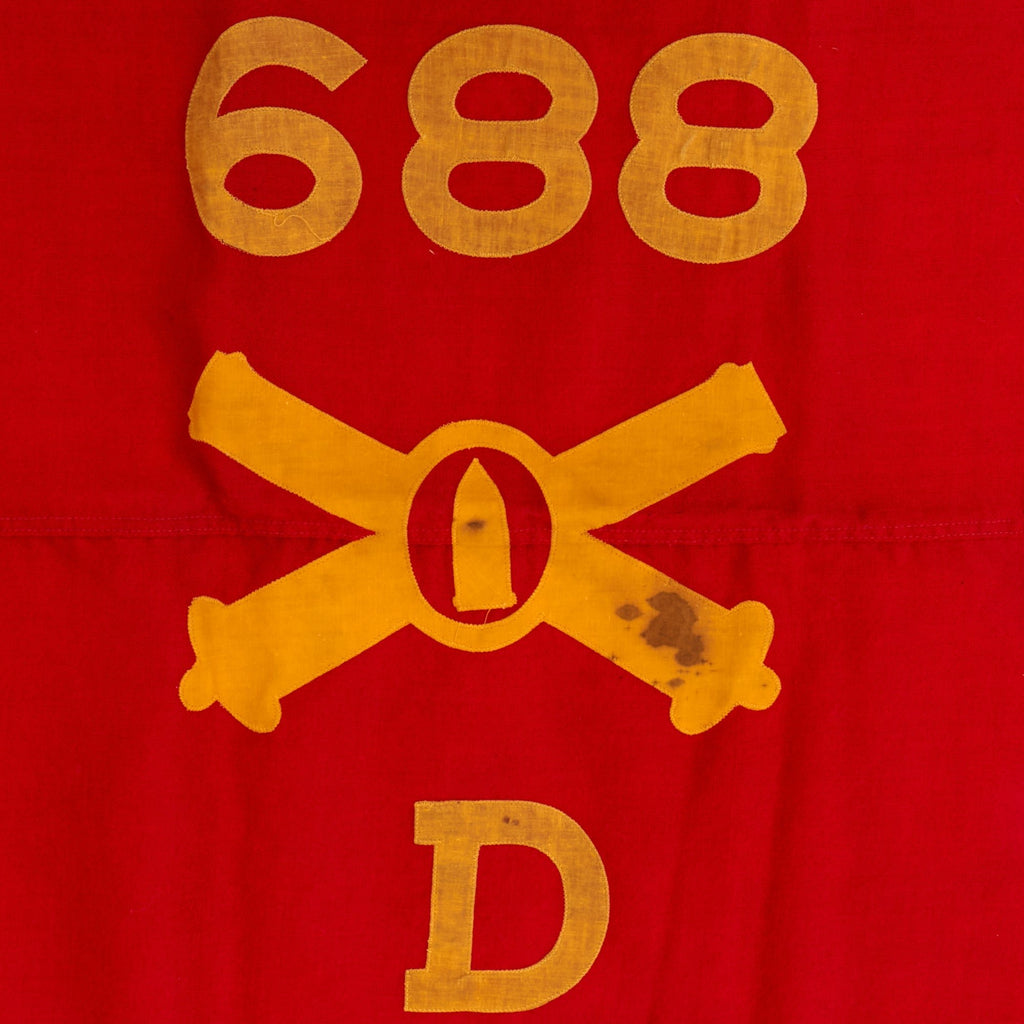 Original U.S. WWII 688th Coastal Artillery Battery D Swallowtail Guido ...