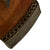 Original U.S. War of 1812 Period Mounted Dragoon Belly Cartridge Box with Tin Flute Dividers & Later-Added Gilt Button Knob Original Items