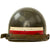 Original U.S. Vietnam War 519th Military Police Battalion Ingersoll M1 Helmet with Liner and Chin Strap Original Items