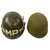 Original U.S. Vietnam War 519th Military Police Battalion Ingersoll M1 Helmet with Liner and Chin Strap Original Items