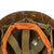 Original U.S. Vietnam War 519th Military Police Battalion Ingersoll M1 Helmet with Liner and Chin Strap Original Items