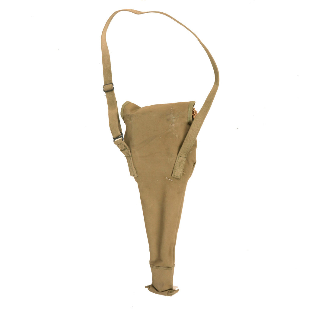 Original U.S. WWII DANGER Mine Field Marker Kit Flag Set Case Complete