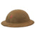 Original U.S. WWI 5th “Red Diamond” Division M1917 Doughboy Helmet - Complete with Broken Chinstrap Original Items
