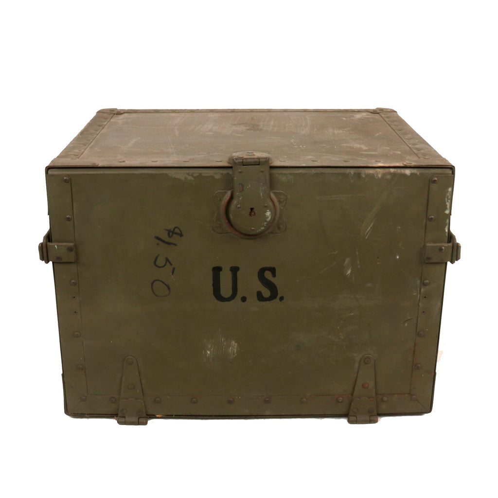Original U.S. WWII 1942 Dated Army Officer's Folding Field Desk by