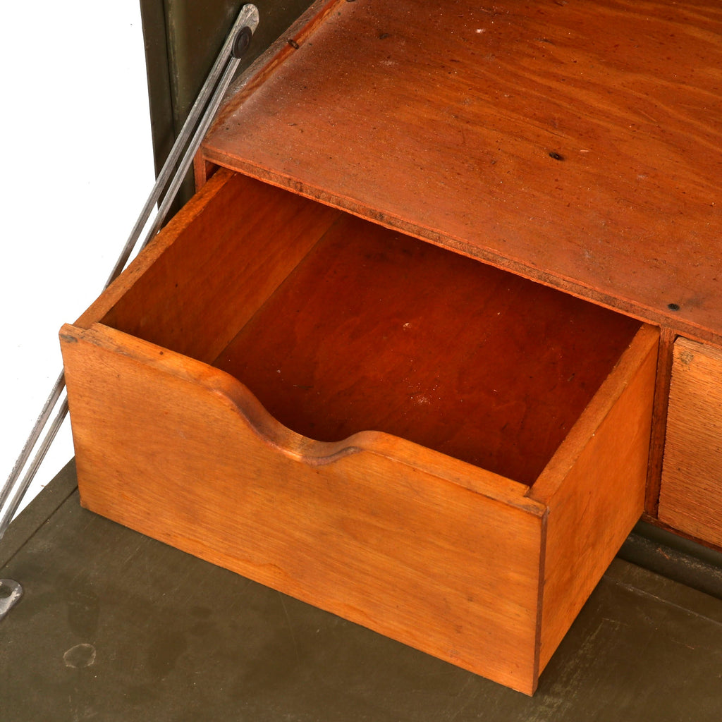 Original U.S. WWII 1942 Dated Army Officer's Folding Field Desk by