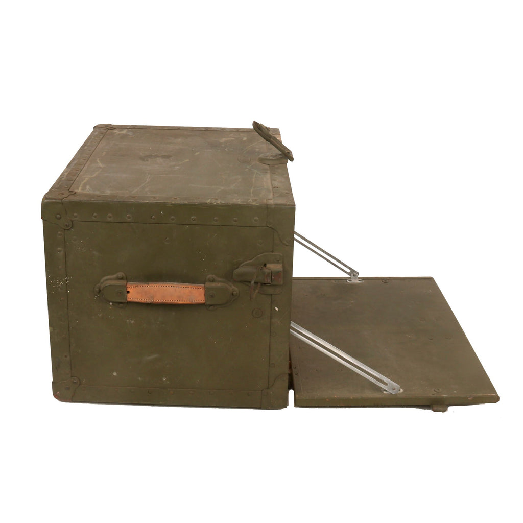 Original U.S. WWII 1942 Dated Army Officer's Folding Field Desk by