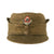 Original German WWII RAD Labor Service EM/NCO M43 Brown Wool Field Cap - Einheitsmütze Original Items