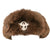 Original German WWII 1944 Dated Field Police Rabbit Fur Pelzmütze Winter Hat with RBNr. Marking - Size 58cm Original Items