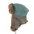 Original German WWII 1944 Dated Field Police Rabbit Fur Pelzmütze Winter Hat with RBNr. Marking - Size 58cm Original Items