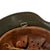 Original Rare German WWII Named Kriegsmarine Navy M35 Single Decal Overpaint Camouflage Helmet & 56cm Liner - SE64 Original Items