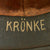 Original Rare German WWII Named Kriegsmarine Navy M35 Single Decal Overpaint Camouflage Helmet & 56cm Liner - SE64 Original Items