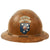Original U.S. WWII Saipan Construction Unit 1st Marine Amphibious Corps Painted Construction Helmet with Liner & Chinstrap Original Items