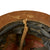 Original U.S. WWII Saipan Construction Unit 1st Marine Amphibious Corps Painted Construction Helmet with Liner & Chinstrap Original Items