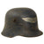 Original German Pre-WWII Early Commercially Manufactured M1916 Police Helmet Converted to Luftschutz Helmet with 1936 Dated 56cm Liner Original Items