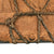 Original German WWII M40 Luftwaffe Helmet with Period Applied Burlap & German Issue Jute Foliage Net with 56cm Liner - Stamped hkp64 Original Items