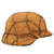 Original German WWII M40 Luftwaffe Helmet with Period Applied Burlap & German Issue Jute Foliage Net with 56cm Liner - Stamped hkp64 Original Items