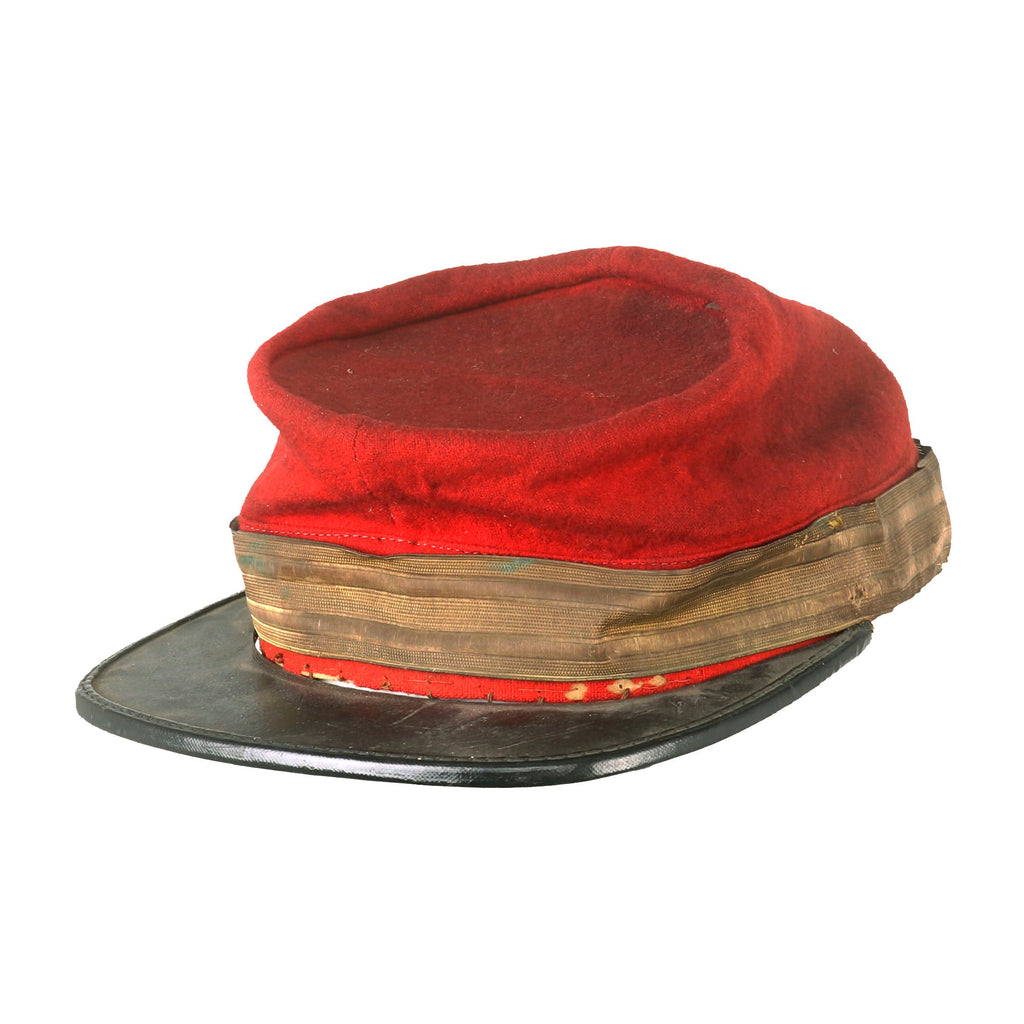 Original U.S. Civil War Artillery Officer’s Private Purchase Chasseur Style Pattern Kepi - Possibly Militia or Zouave Original Items