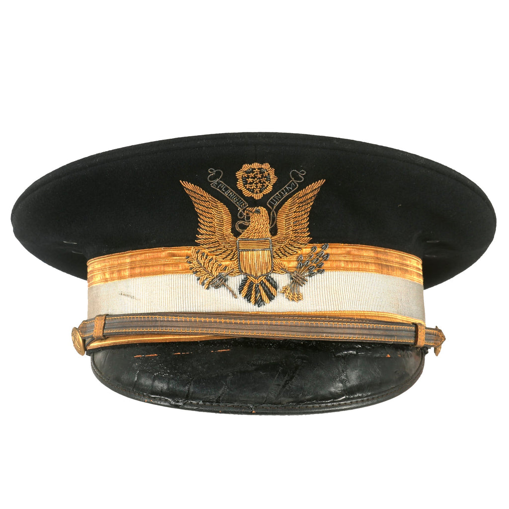 Original WWI Era U.S. Army M1902 Infantry Officer's Visor Cap by William H. Horstmann, Philadelphia - Size 6¾ Original Items
