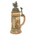 Original Imperial German WWI Era 58th (Minden) Field Artillery Regiment Stein with Hinged Lid - Dated 1903-1905 - Repaired Original Items