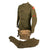 Original U.S. WWI Phenomenal Identified 78th Division Engineer Uniform Grouping with One-of-a-Kind Patch & Decorated SBR Gas Mask to Italian-Born Immigrant - 303rd Engineer Regiment Original Items