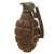 Original U.S. WWI Extremely Rare Inert Mk. I Defensive Grenade with Original Fuse and Lever Original Items