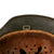 Original German WWII Heer Single Decal Overpaint Afrikakorps Tropical Camouflage M35 Helmet with 57cm Liner - Stamped EF64 Original Items