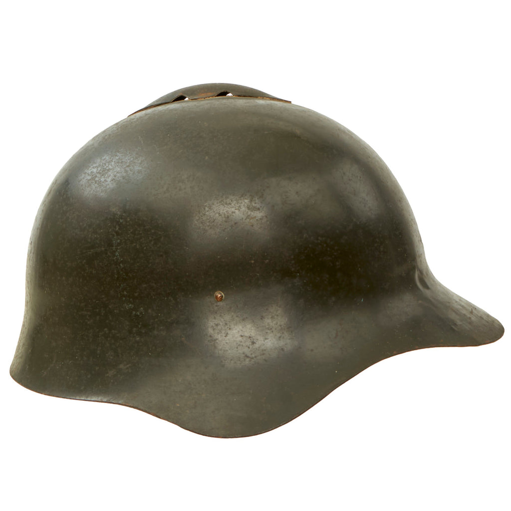 Original WWII Soviet Union M36 Soviet SSh-36 "Gladiator" Steel Combat Helmet with First Pattern Liner Original Items