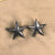 Original U.S. WWII Major General’s Tan Overseas Cap with Pinback Sterling Insignia - Size 6⅞ Original Items