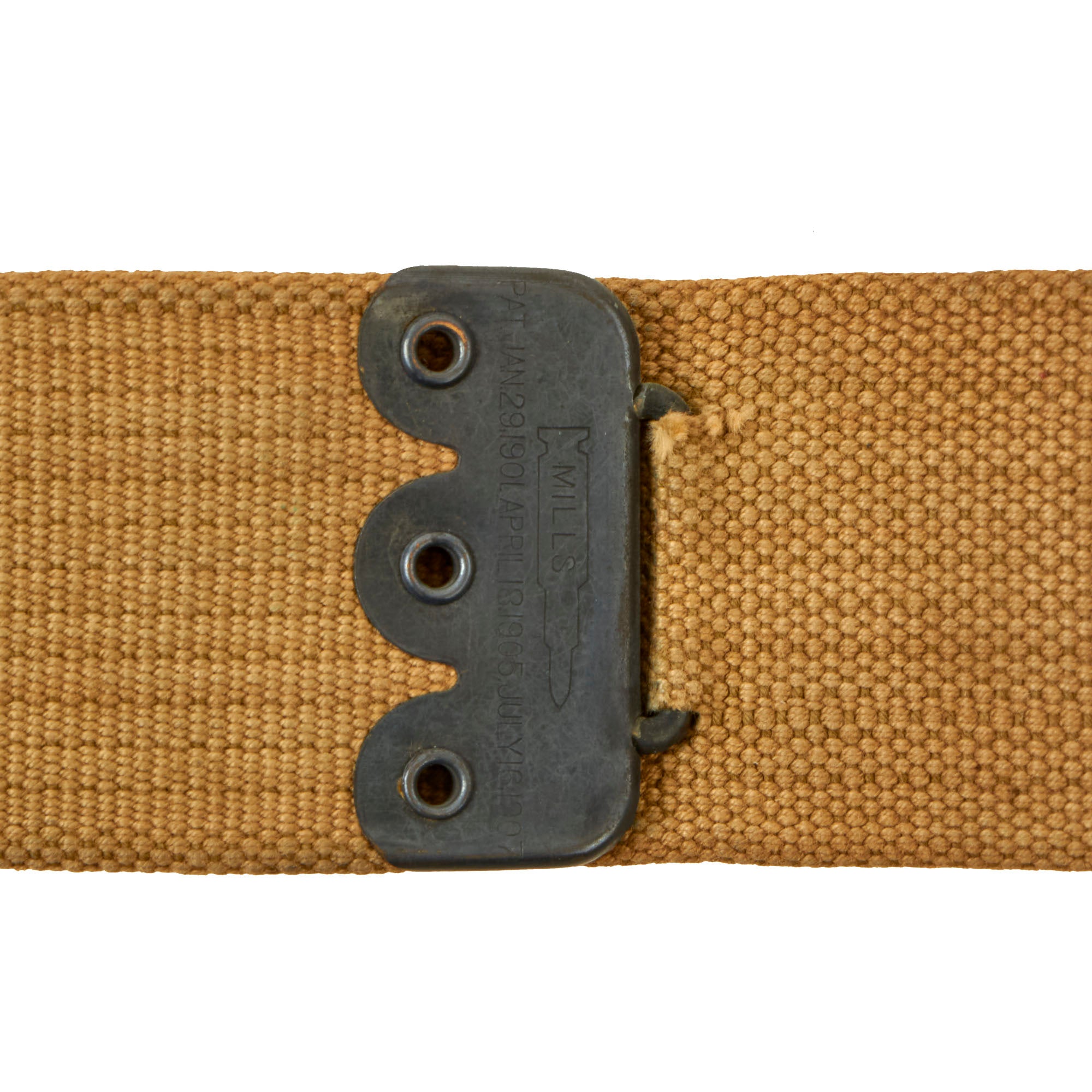 Original WWI Scarce U.S. Army Model 1910 Officer's Garrison Belt