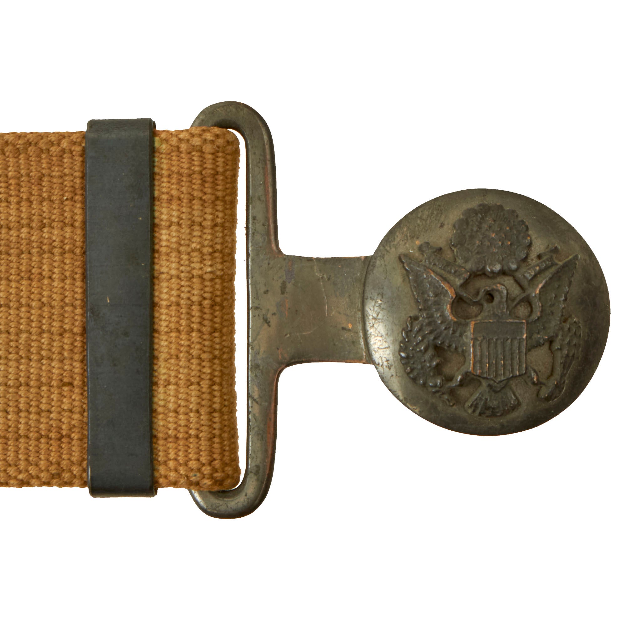 Original WWI Scarce U.S. Army Model 1910 Officer's Garrison Belt