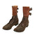 Original U.S. WWII Named M1943 Double Buckle Combat Service Boots - Matched Size 8½ B Original Items