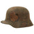 Original Imperial German WWI M16 Turtle Camouflage Painted Stahlhelm with Likely Mustard Gas Exposed Liner & Chinstrap - ET64 Original Items