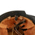 Original German WWII M34 Square Dip Fire Protection Police Helmet with Double Decals & Comb - Feuerwehr Original Items