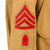 Original U.S. Philippine Insurrection Era Named M1902 Artillery Cotton Service Tunic - Quartermaster Sergeant William Drukker - Scarce Model Original Items